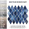 Hudson Kite Glacier 10-1/8" x 11-3/4"  Porcelain Mosaic Tile -10 Sheets Per Case -8.56 Sq. Ft.