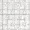 Academy White 11-7/8" x 11-7/8" Porcelain Mosaic Tile -10 Sheets Per Case -10 Sq. Ft.
