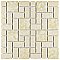 Academy Gold 11-7/8" x 11-7/8" Porcelain Mosaic Tile -10 Sheets Per Case -10 Sq. Ft.