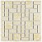 Academy Gold 11-7/8" x 11-7/8" Porcelain Mosaic Tile -10 Sheets Per Case -10 Sq. Ft.