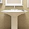 Hudson Tangier Caffe 12-3/8" x 12-3/8" Porcelain Mosaic Tile -10 Sheets Per Case -11 Sq. Ft.