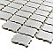 Hudson Tangier Crystalline Grey 12-3/8" x 12-3/8" Porcelain Mosaic Tile -10 Sheets Per Case -11 Sq. Ft.