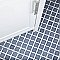 Hudson Tangier Imperial Grey 12-3/8" x 12-3/8" Porcelain Mosaic Tile -10 Sheets Per Case -11 Sq. Ft.