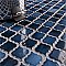 Hudson Tangier Midnight 12-3/8" x 12-3/8" Porcelain Mosaic Tile -10 Sheets Per Case -11 Sq. Ft.