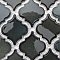 Hudson Tangier Stormy Night 12-3/8" x 12-3/8" Porcelain Mosaic Tile - 10 Tiles Per Case - 11.0 Sq. Ft.