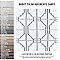 Moonbeam Matte White 11-7/8" x 11-7/8" Porcelain Mosaic Tile -10 Tiles Per Case -10.1 Sq. Ft.