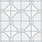 Moonbeam Glossy White 11-7/8" x 11-7/8" Porcelain Mosaic Tile -10 Tiles Per Case -10.1 Sq. Ft.