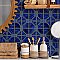 Moonbeam Blue Cloud 11-7/8" x 11-7/8" Porcelain Mosaic Tile -10 Tiles Per Case -10.1 Sq. Ft.