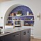 Moonbeam Blue Cloud 11-7/8" x 11-7/8" Porcelain Mosaic Tile -10 Tiles Per Case -10.1 Sq. Ft.