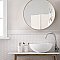 Hudson Penny Round Matte White 11-7/8" x 12-5/8" Porcelain Mosaic Tile -10 Sheets Per Case -10.5 Sq. Ft.
