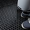 Hudson Penny Round Glossy Black 11-7/8" x 12-5/8" Porcelain Mosaic Tile -10 Sheets Per Case -10.5 Sq. Ft.