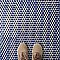 Hudson Penny Round Blue Eye 11-7/8" x 12-5/8" Porcelain Mosaic Tile -10 Sheets Per Case -10.5 Sq. Ft.