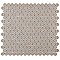 Hudson Penny Round Midnight 11-7/8" x 12-5/8" Porcelain Mosaic Tile -10 Sheets Per Case -10.5 Sq. Ft.