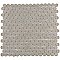 Hudson Penny Round Niagara 11-7/8" x 12-5/8" Porcelain Mosaic Tile -10 Sheets Per Case -10.5 Sq. Ft.