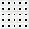 Spiral Black and White 12-5/8" x 12-5/8" Porcelain Mosaic Tile -10 Tiles Per Case -11.3 Sq. Ft.