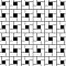Spiral Black and White 12-5/8" x 12-5/8" Porcelain Mosaic Tile -10 Tiles Per Case -11.3 Sq. Ft.
