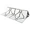 Osaka Glossy White 11-7/8" x 11-7/8" Porcelain Mosaic Tile -10 Tiles Per Case -10.1 Sq. Ft.