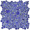 Pebble Blue Cloud 10-3/4" x 10-7/8" Porcelain Mosaic Tile -10 Tiles Per Case -8.3 Sq. Ft.
