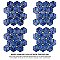 Hudson Rhombus Sapphire 10-1/4" x 11-3/4" Porcelain Mosaic Tile -10 Sheets Per Case -8.56 Sq. Ft.