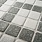 Crystalline Market Sq Grey 11-3/4" x 11-3/4" Porcelain Mosaic Tile - 10 Tiles Per Case - 9.8 Sq. Ft.