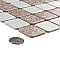 Crystalline Market Sq Beige 11-3/4" x 11-3/4" Porcelain Mosaic Tile - 10 Tiles Per Case - 9.8 Sq. Ft.