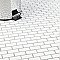 Hudson Subway White 11-3/4" x 12" Porcelain Mosaic Tile -10 Sheets Per Case -10 Sq. Ft.