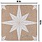 Compass Star Sand Stone 8" x 8" Porcelain Tile - Per Case of 25 Tile - 11.50 Sq. Ft. Per Case