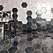 Capri Hex Nero 7" x 8" Porcelain Floor & Wall Tile -36 Tiles Per Case - 10.8 Sq. Ft.