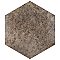 Capri Hex Terra 7" x 8" Porcelain Floor & Wall Tile -36 Tiles Per Case - 10.8 Sq. Ft.