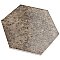 Capri Hex Terra 7" x 8" Porcelain Floor & Wall Tile -36 Tiles Per Case - 10.8 Sq. Ft.