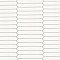 Argile Arrow Bianco 2-7/8" x 20-3/8" Porcelain Floor and Wall Tile - 1 Tiles Per Case - 0.41 Square Feet