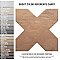 Argile Cross Cotto 7" x 7" Porcelain Floor and Wall Tile - 1 Tiles Per Case - 0.3 Square Feet
