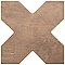 Argile Cross Cotto 7" x 7" Porcelain Floor and Wall Tile - 1 Tiles Per Case - 0.3 Square Feet