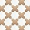 Argile Cross Cotto 7" x 7" Porcelain Floor and Wall Tile - 1 Tiles Per Case - 0.3 Square Feet