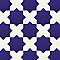 Argile Star Blu 7" x 7" Porcelain Floor and Wall Tile - 1 Tiles Per Case - 0.42 Square Feet