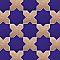 Argile Star Blu 7" x 7" Porcelain Floor and Wall Tile - 1 Tiles Per Case - 0.42 Square Feet