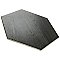 Natura Hex Nero 14-1/8" x 16-1/4" Porcelain Floor & Wall Tile -9 Tiles Per Case - 11.07 Sq. Ft.