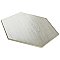 Natura Hex White 14-1/8" x 16-1/4" Porcelain Floor & Wall Tile -9 Tiles Per Case - 11.07 Sq. Ft.