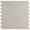 Colmena Glossy White Hex 1-1/2" x 11-5/8" Tile - Per Case of 5 Sheets - 4.75 Square Feet