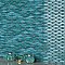 Pescado Glossy Agua 12"x 12-1/2" Porcelain Tile - Per Sheet - 1.06 Sq. Ft.