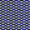 Pescado Glossy Azul 12"x 12-1/2" Porcelain Tile - Per Sheet - 1.06 Sq. Ft.