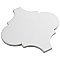 Provenzale Lantern White 7-7/8" x 7-7/8" Porcelain Floor & Wall Tile - 24 Tiles Per Case - 6.24 Sq. Ft.