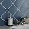 Provenzale Lantern Dark Bleu 8" x 8" Porcelain Floor & Wall Tile - 24 Tiles Per Case - 6.24 Sq. Ft.