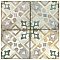 D'Anticatto Decor Laterza 8-3/4" x 8-3/4" Porcelain Tile - Per Case of 20 - 11.25 Square Feet
