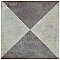 D'Anticatto Decor Triangoli 8-3/4" x 8-3/4" Porcelain Tile - Per Case of 20 - 11.25 Square Feet