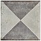 D'Anticatto Decor Triangoli 8-3/4" x 8-3/4" Porcelain Tile - Per Case of 20 - 11.25 Square Feet