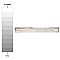 Retro Blanc 2-3/4" x 23-1/2" Porcelain Floor & Wall Tile - 24 Tiles Per Case - 11.52 Sq. Ft.