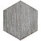 Retro Mini Hex Cendra 7" x 8" Porcelain Floor & Wall Tile - Sold Per Case of 36 - 11.16 Sq. Ft.