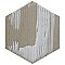 Retro Mini Hex Cendra 7" x 8" Porcelain Floor & Wall Tile - Sold Per Case of 36 - 11.16 Sq. Ft.