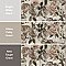 Parete Fiori Beige 23-1/2" x 47" Porcelain Floor and Wall Tile - 3 Tiles Per Case - 23.1 Square Feet